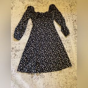 Shein floral midi dress